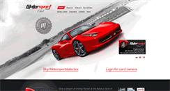 Desktop Screenshot of drivemotorsport.com